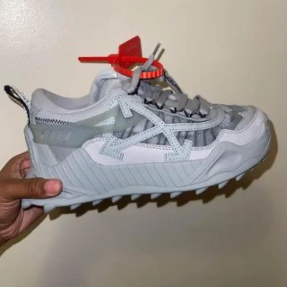Off-White | Shoes | Off White Grey Odsy 00 Sneakers | Poshmark display picture 3